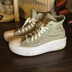 Platform Grey Converse